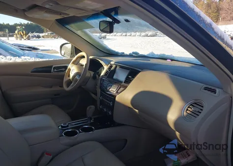 2013 Nissan Pathfinder Sl z USA, uszkodzony, nr VIN 5N1AR2MM6DC642144